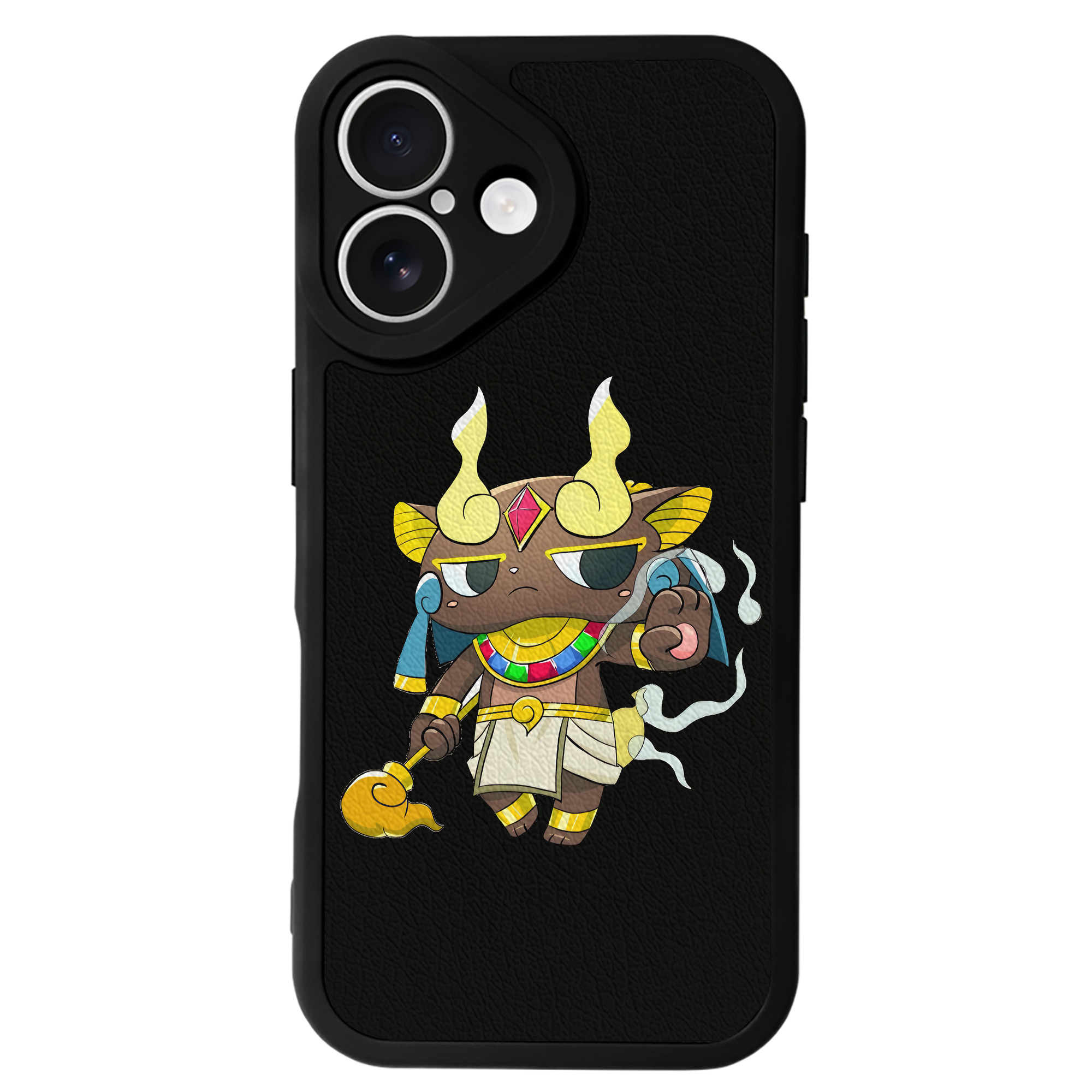 （画像用） 妖怪ウォッチ Yo-kai Watch 【iPhone 16シリーズ対応】シリコンスマホケース（レザー調） 材質：シリコン
